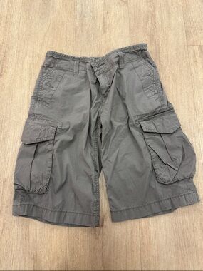 Banana Republic Gray Cargo Shorts - Women’s Utility Style